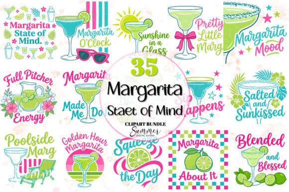 Download Margarita State of Mind Summer Clipart - Summer Collection