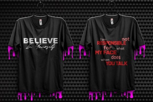 Download Modern Typography T-shirt Design - Modern Collection
